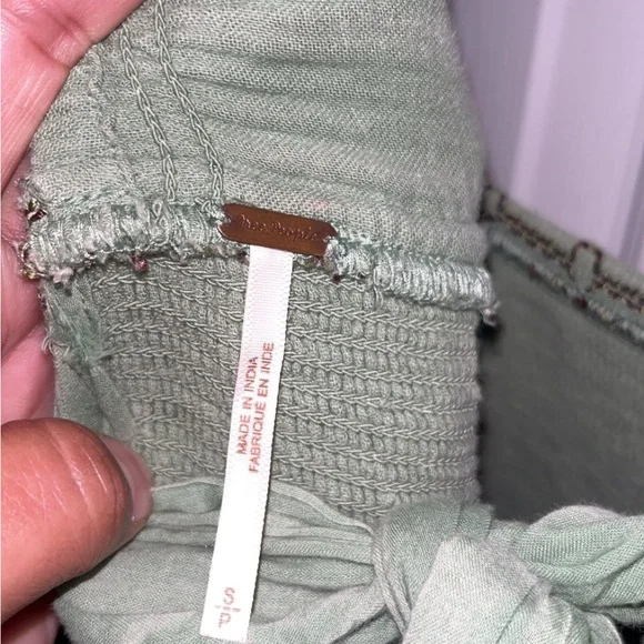 Free People Women's Still Pond Cotton Easy to Love Bubble Mini Dress - Picture 8 of 8